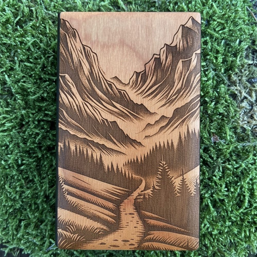 Holz-Kartenhalter