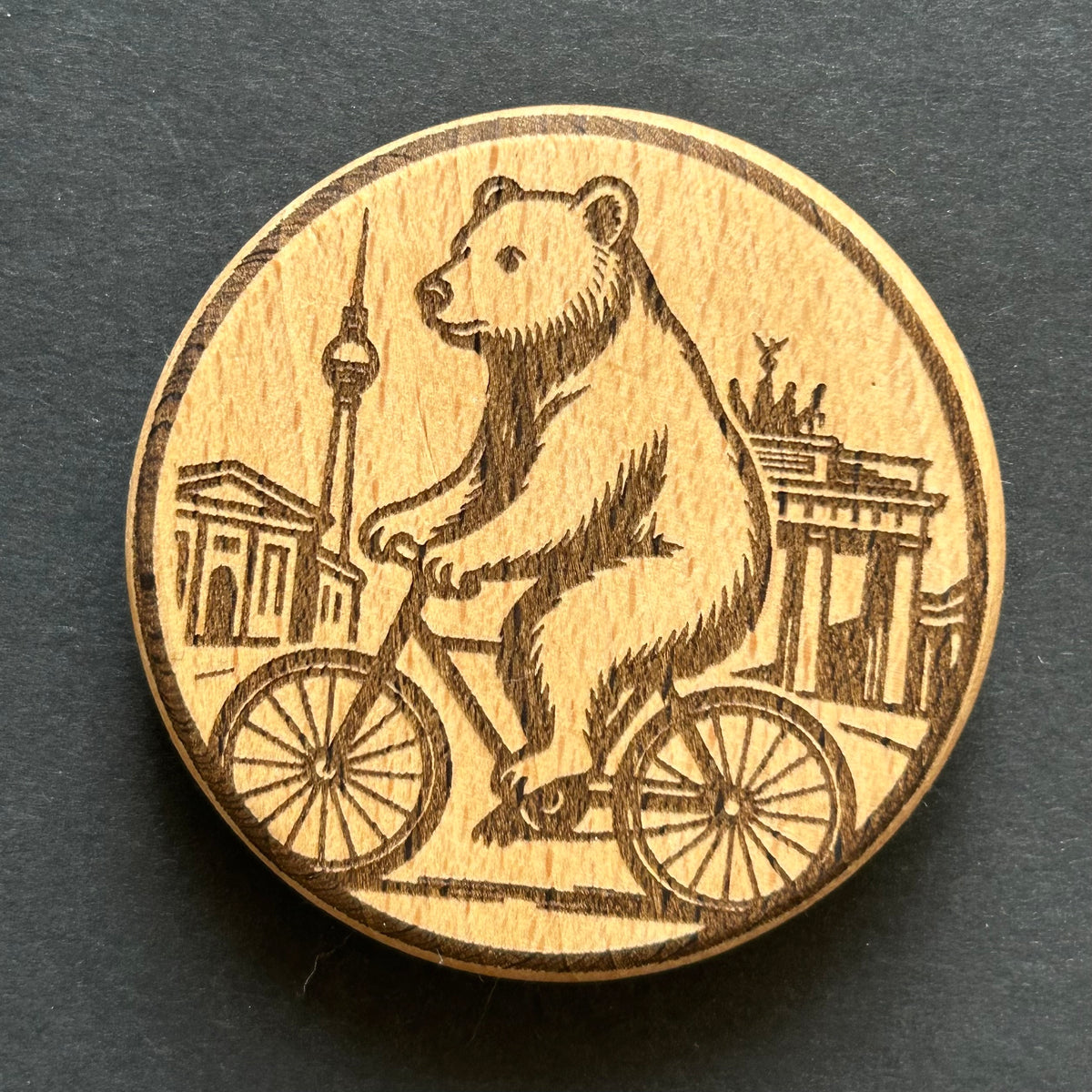 Berlin Bear on Two Wheels (B-029)