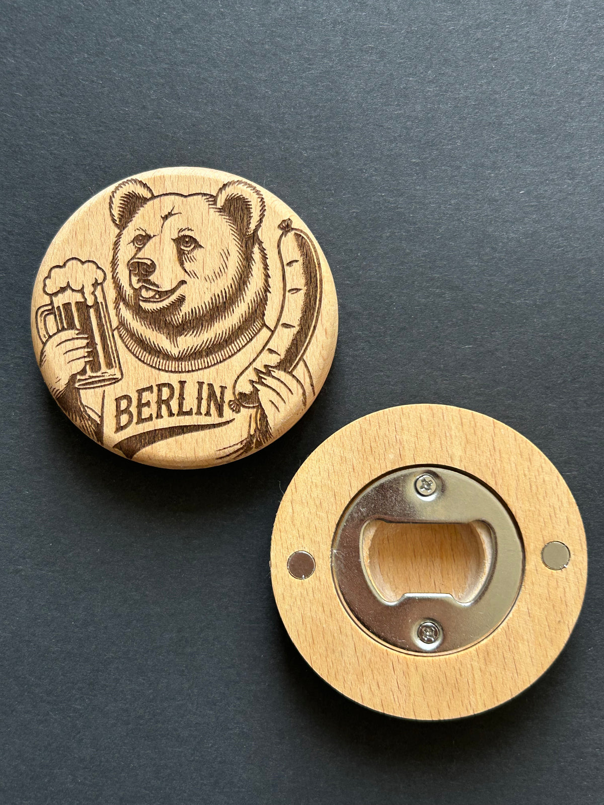 Berlin Bear with Beer & Bratwurst (B-028)