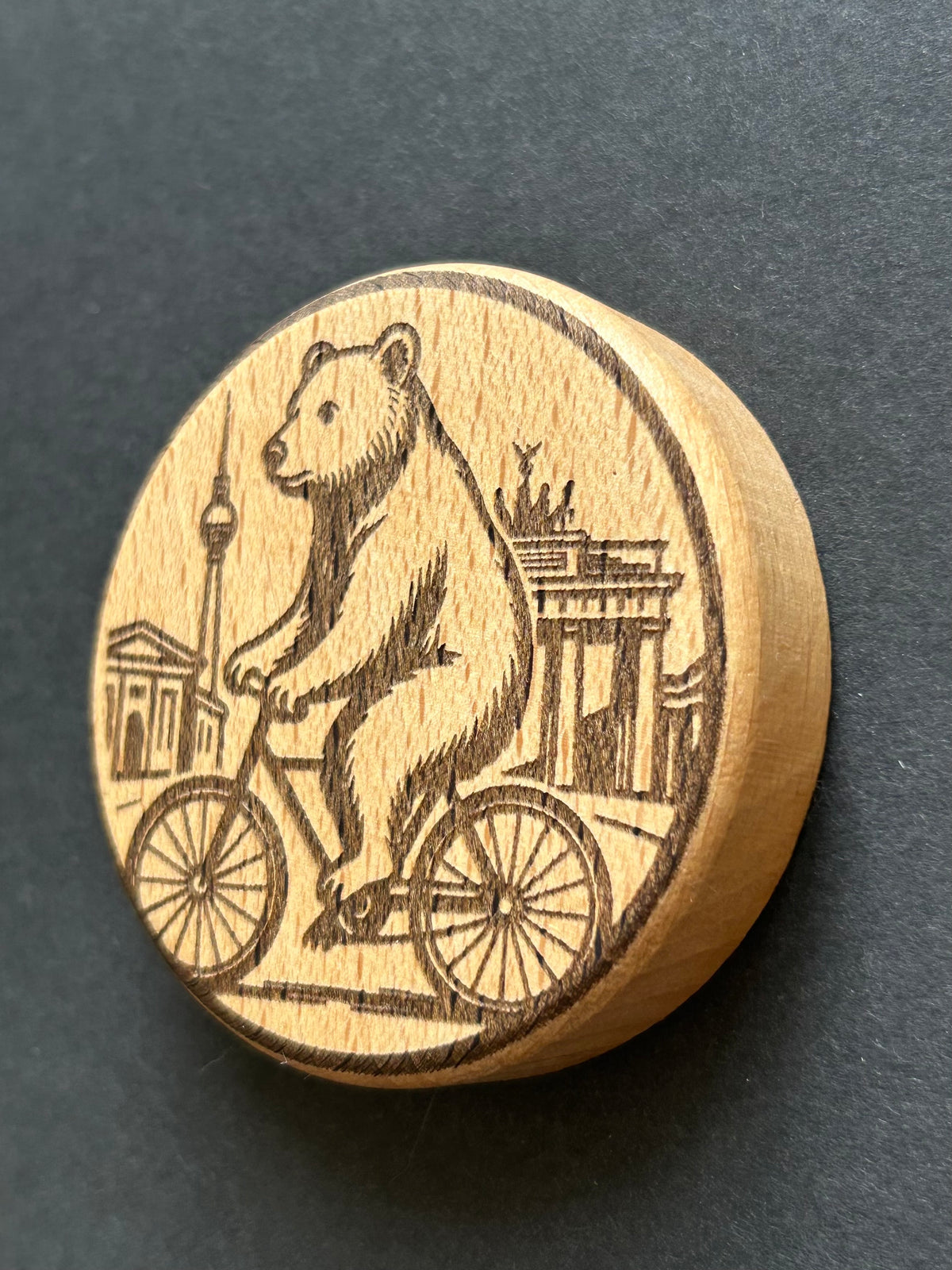 Berlin Bear on Two Wheels (B-029)