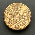 Munich City Map – Streets Around the Isar (M-001)
