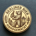 WOODEN FRIDGE MAGNET – BERLIN COLLECTION Berliner Bär – Handgemacht