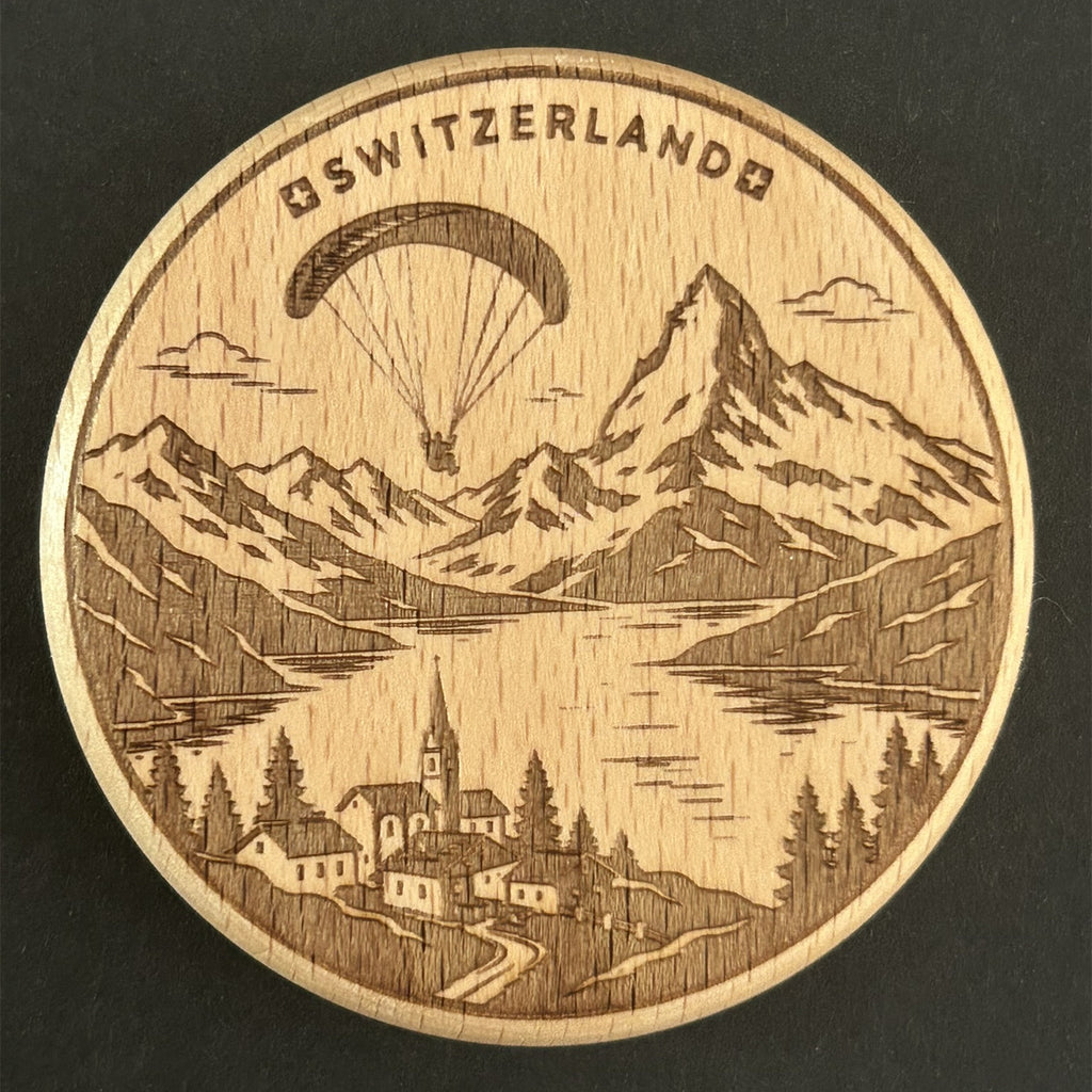 Paragliding over Switzerland (SW-005)