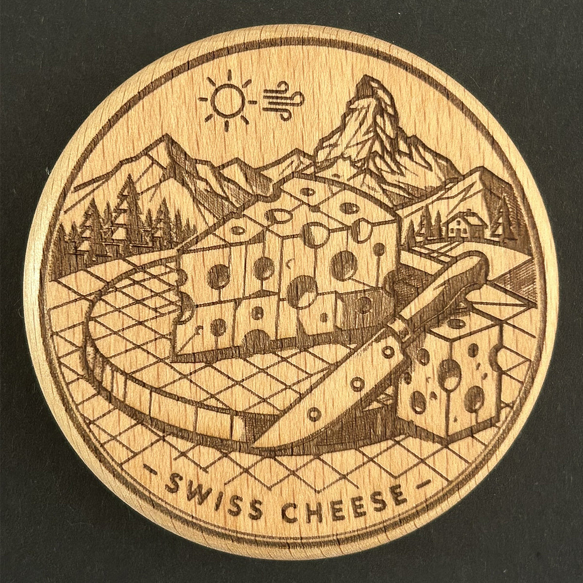 Schweizer Käse & Alpen (SW-0037)