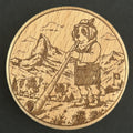 Bernhardiner mit Alphorn (SW-0023)