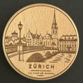 Zürich Stadtsilhouette (SW-0028)