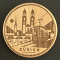 Tranvía de Zúrich y Grossmünster (SW-0031)