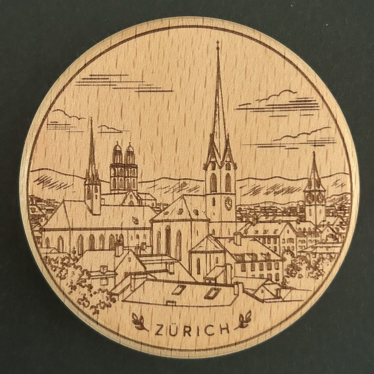Zürich Kirchen-Skyline (SW-0030)