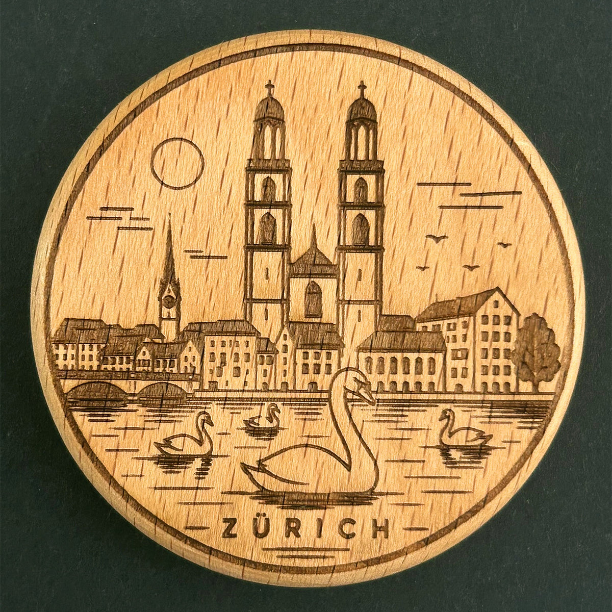 Grossmünster by the Water (SW-0032)