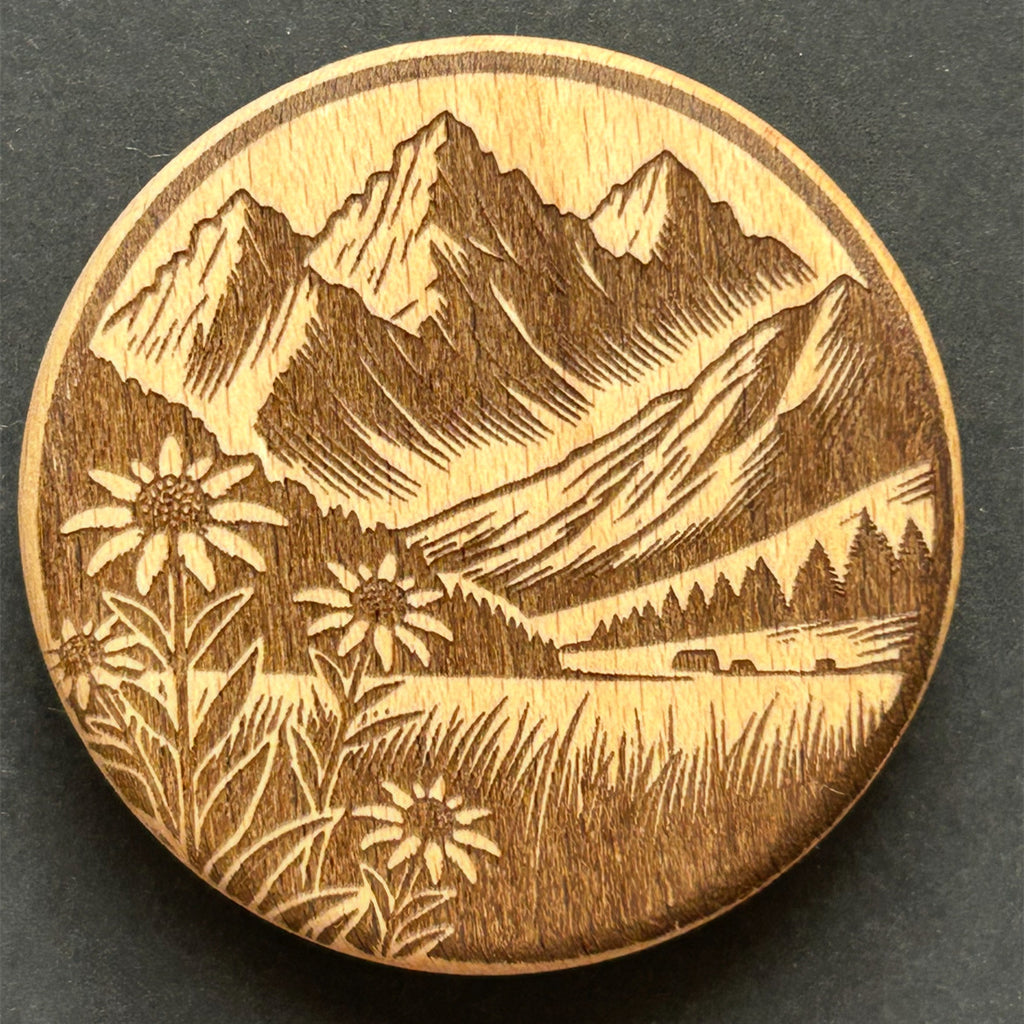 Alpenwiese & Edelweiß (SW-0014)