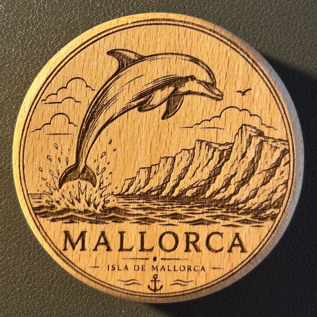 Mallorca Delfin über dem Mittelmeer (MC-012)