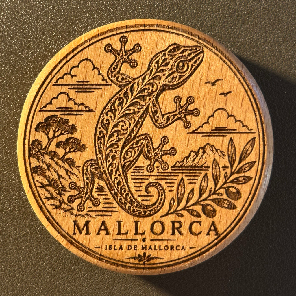 Mallorca Gecko in mediterraner Natur (MC-013)
