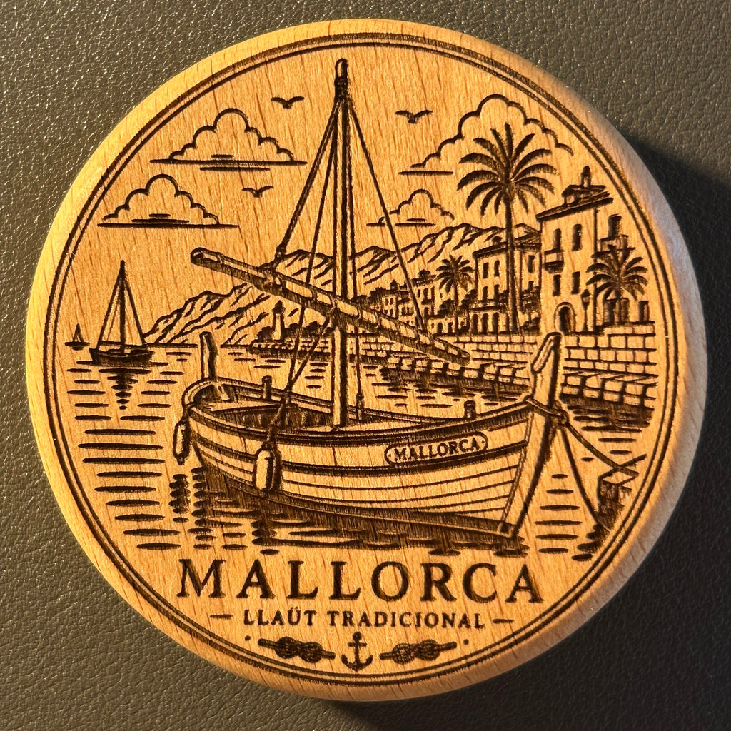 Traditioneller mallorquinischer Llaüt im Hafen (MC-016)